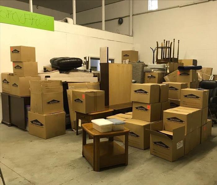 Personal contents in warehouse